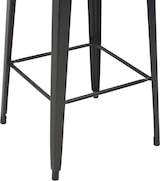 thumbnail of Helloshop26 - Hoher Bar-/Bistrotisch schwarz 108 cm Kiefernholz und Stahl 0902113