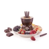 thumbnail of Excelsa Fondue Set Chocolate Keramik 25,5X25,5X16,5 Cm Brown