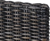 thumbnail of vidaXL Esszimmerstühle Kubu Rattan und Mangoholz : Farbe - Schwarz, Größe - 4 Stk.
