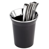 thumbnail of APS Besteckständer, SAN Kunststoff, Ø 13 cm, H: 15 cm, schwarz