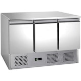 thumbnail of Saladette refrigerata in acciaio inox, 3 porte, statica, temperatura +2°/+8°C, gastronorm GN 1/1, capacità lt 368, , mod. LU903VQRHE