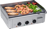 thumbnail of METRO PROFESSIONAL Griglia elettrica GEG2001, acciaio inox, 62x45x19 cm, 3500 W, 2 zone di riscaldamento, vaschetta di raccolta rimovibile, argento
