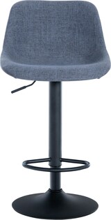 thumbnail of 2er Set Barhocker Loft blau/Stoff