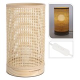 thumbnail of WellHome - Tischlampe mit Bambusschirm Ø13x23cm