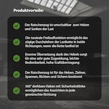 thumbnail of Ratschenzug 6 t Tragkraft - 3 m Hubhöhe Hebezug Kettenzug Hebelzug Flaschenzug