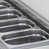 thumbnail of Vitrine refrigerada para ingredientes 1400x335mm (6x GN1/4) PREMIUM - GOLDINOX