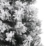thumbnail of vidaXL Künstlicher Weihnachtsbaum Schlank mit Schnee Grün 240 cm PVC