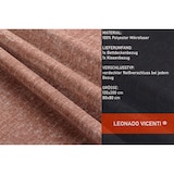 thumbnail of Bettwäsche Mikrofaser 135 x 200 Rot Apricot Meliert mit Paspel 2tlg