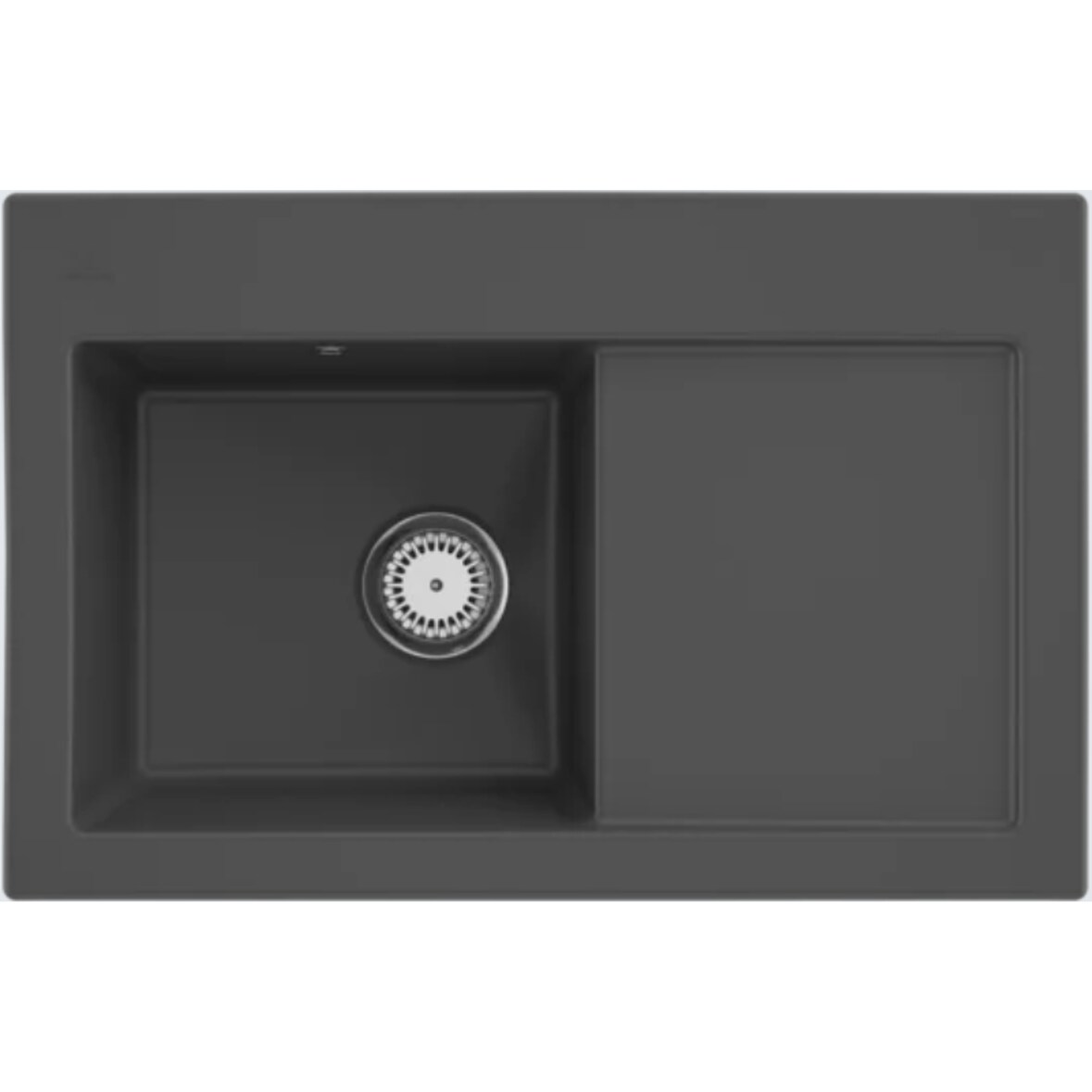 Villeroy&Boch Spülbecken, Küchenspüle Subway 45 Graphite 780x510mm, Unterschrankbreite 45cm