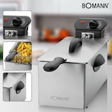 thumbnail of Friteuse en acier inoxydable 3L  FR 2264 CB usage non-intensif Bomann