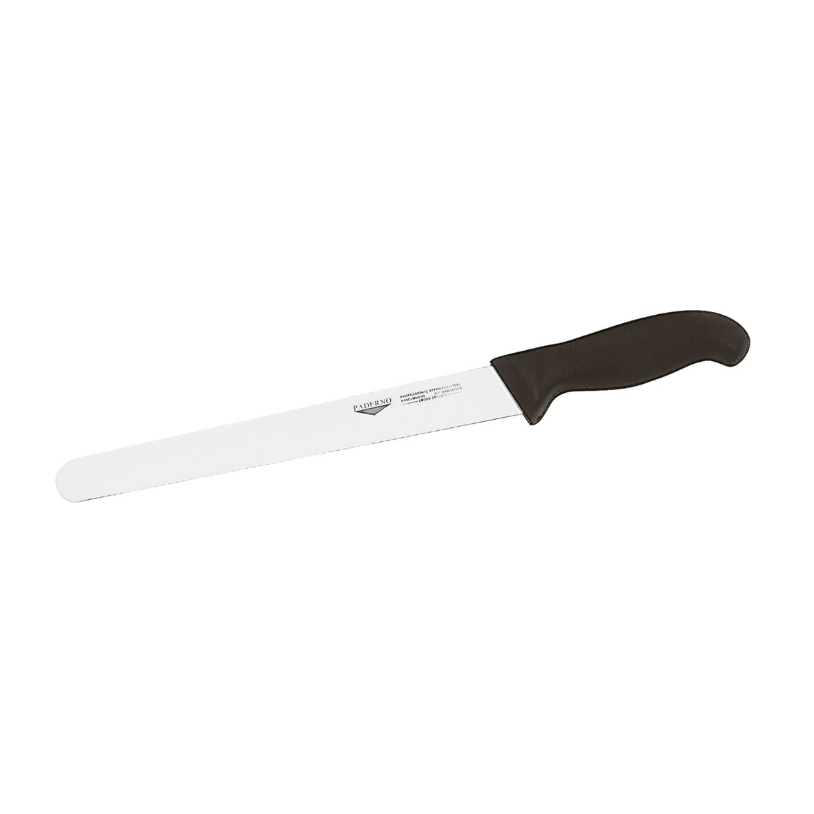 Coltello Prosciutto Cm 25 Serie 18000 Manico Nero
