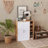 thumbnail of HOMCOM Armario Gabinete Consola Aparador Buffet Mueble Organizador Estantes