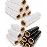 thumbnail of Film Estirable Manual Embalar Industrial, Mudanzas y Envios | Transparente o Negro | 50cm x 200 Metros | Papel Film -