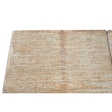 thumbnail of Sgabello tavolino salotto soggiorno HWC-A15 legno di pino metallo 32x36x48cm