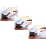 thumbnail of Yamazaki Küchenrollenhalter modern aus Metall stehend mit Ablage "Rin" schwarz