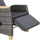 thumbnail of tectake Fauteuil en rotin PESCARA cadre en aluminium - par pièce - 405372