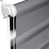 thumbnail of Helloshop26 - Tenda a rullo giorno e notte Zebra rullo a doppio strato 45x150cm grigio scuro 19_0000856
