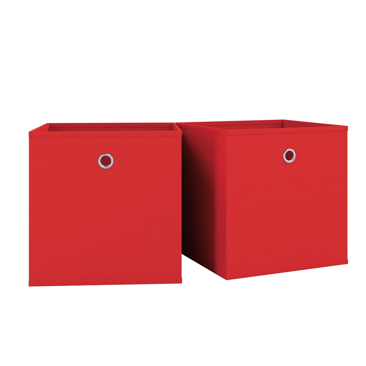 VCM Aufbewahrungsbox Boxas Rot H. 28 x B. 27 x T. 27 cm