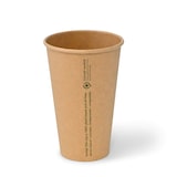 thumbnail of greenbox - Pappbecher 400 ml / 16 oz, Ø 90 mm, braun, 50 St.
