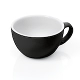 thumbnail of Tasse cappuccino 200 ml noir bord blanc ITALIA BLACK - Was Germany