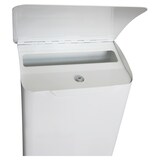 thumbnail of V-part Brievenbussen Metaal 301 mm 178 mm 440 mm wit