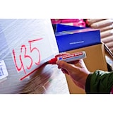 thumbnail of edding 800 800 Permanentmarker 100% Recycelt Extra Breit Keilspitze 4 - 12 mm Schwarz Nachfüllbar Wasserbeständig