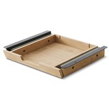 thumbnail of bümö Schreibtisch Organizer Schublade aus Bambus - extra kleine Unterbau Ablage für Stifte, Smartphones & Co. - einfach unter dem Tisch montierbar,