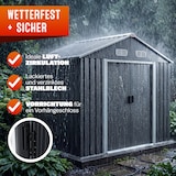 thumbnail of GARDEBRUK® XL Gerätehaus mit Fundament Kantenschutz