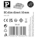 thumbnail of Paulmann Pro Strip Verbinder Single Color 11,5x13,5mm max. 144W Transparent 78462