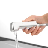 thumbnail of Villeroy & Boch 928100LC Junis Shower Armatur Hochdruck ausziehbar Edelstahl