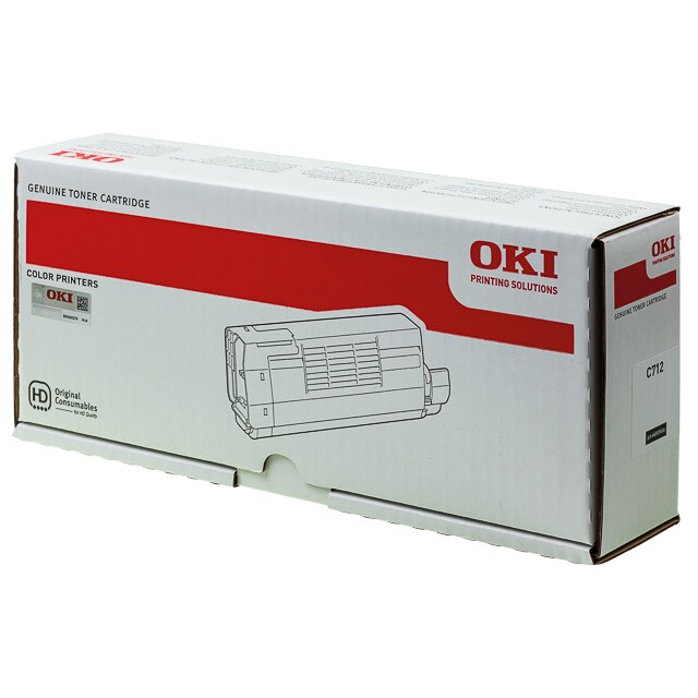 Laser/Kopierer OKI 46507616 OKI C712 TONER BLACK