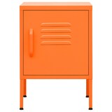 thumbnail of vidaXL Nachttische 2 Stk. Orange 35x35x51 cm Stahl
