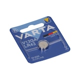 thumbnail of 10x Varta Knopfzelle Electronics V 12 GA  LR 43 Alkaline 1,5 V 1er Blister