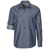 thumbnail of 233 - Herren-Jeanshemd, Denim : royal blue 100% Baumwolle 140 g/m² M