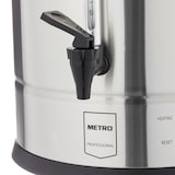 thumbnail of METRO Professional Hervidor / dispensador de bebidas calientes GWB1020, acero inoxidable, 20 L, 2600 W, 130 tazas, plateado