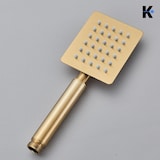 thumbnail of LANA| Conjunto de chuveiro de chuva premium em aço inoxidável dourado brilhante | Torneiras de design sistema de chuveiro|completo com chuveiro de mão