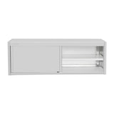 thumbnail of Vogue wandkast 1800x650x400mm met schuifdeuren van roestvrij staal