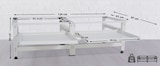 thumbnail of DELUKE® Waschmaschinen Untergestell doppelt DAVID für je 200kg UNIVERSAL Doppeluntergestell Waschmaschinen Unterschrank Waschmaschinen Sockel Weiß