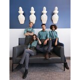 thumbnail of Chef Works® CHAMBRAY Damenbluse Nebelgrün Größe S