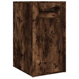 thumbnail of Bureau avec armoire chêne fumé bois d'ingénierie Modèle Atlas Office Pro Select