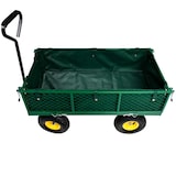 thumbnail of tectake carretto con telo interno carico max. 350 kg - 400973