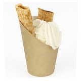 thumbnail of MONOUSO - Bicchiere di Cartone Kraft per Fritti e Wrap Ø8,1x14cm (1.320 Pezzi)