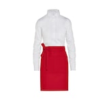 thumbnail of BRUSSELS - Short Recycled Bistro Apron with Pocket: One Size / Navy