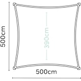 thumbnail of PLATINUM Sonnensegel Coolfit, 5m, sand