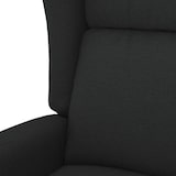 thumbnail of vidaXL Ohrensessel mit Liegefunktion Elektrisch Schwarz Stoff