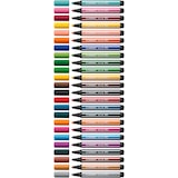 thumbnail of STABILO 24 feutres pointe biseautée Pen 68 MAX ARTY