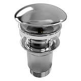thumbnail of Piletta Click-Clack Universale 6.6 Cm In Ottone Cromato Compatibile Con Lavabo E Bidet Con O Senza Troppopieno Design Moderno E Apertura A Pressione