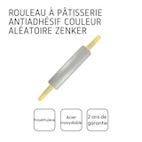 thumbnail of Zenker 36 cm Nudelholz aus Metall mit Antihaftbeschichtung