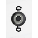 thumbnail of Mamù braadpan met twee handgrepen en glazen deksel ⌀ 18 cm, gemaakt in Italië van krasbestendig antiaanbakaluminium.