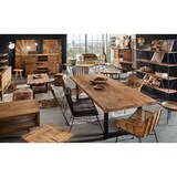 thumbnail of SIT Möbel Esstisch aus recyceltem Teak, Gestell in antikschwarz | B 220 x T 100 x H 76 cm | natur | 15142-11 | Serie TISCHE & BÄNKE